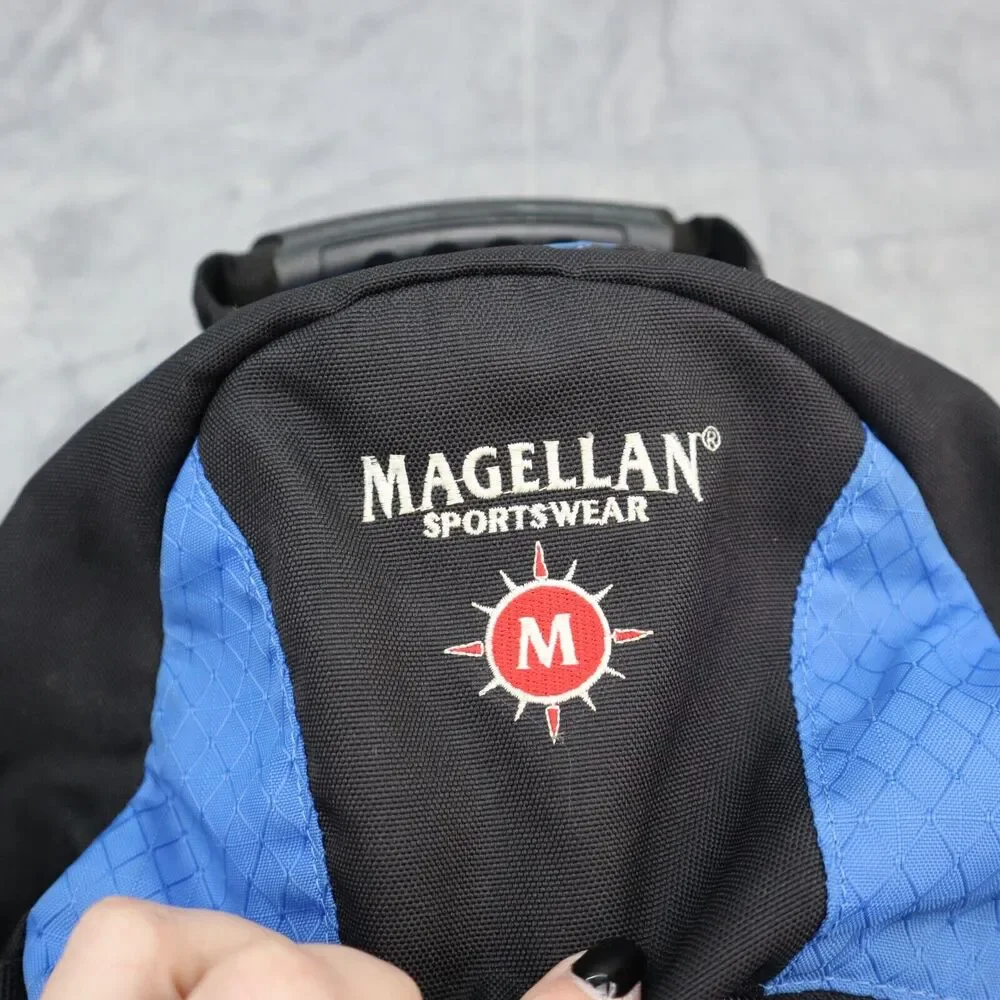 Magellan Backpack Blue Black Outdoor Scout Backpack Camping Hiking Travel